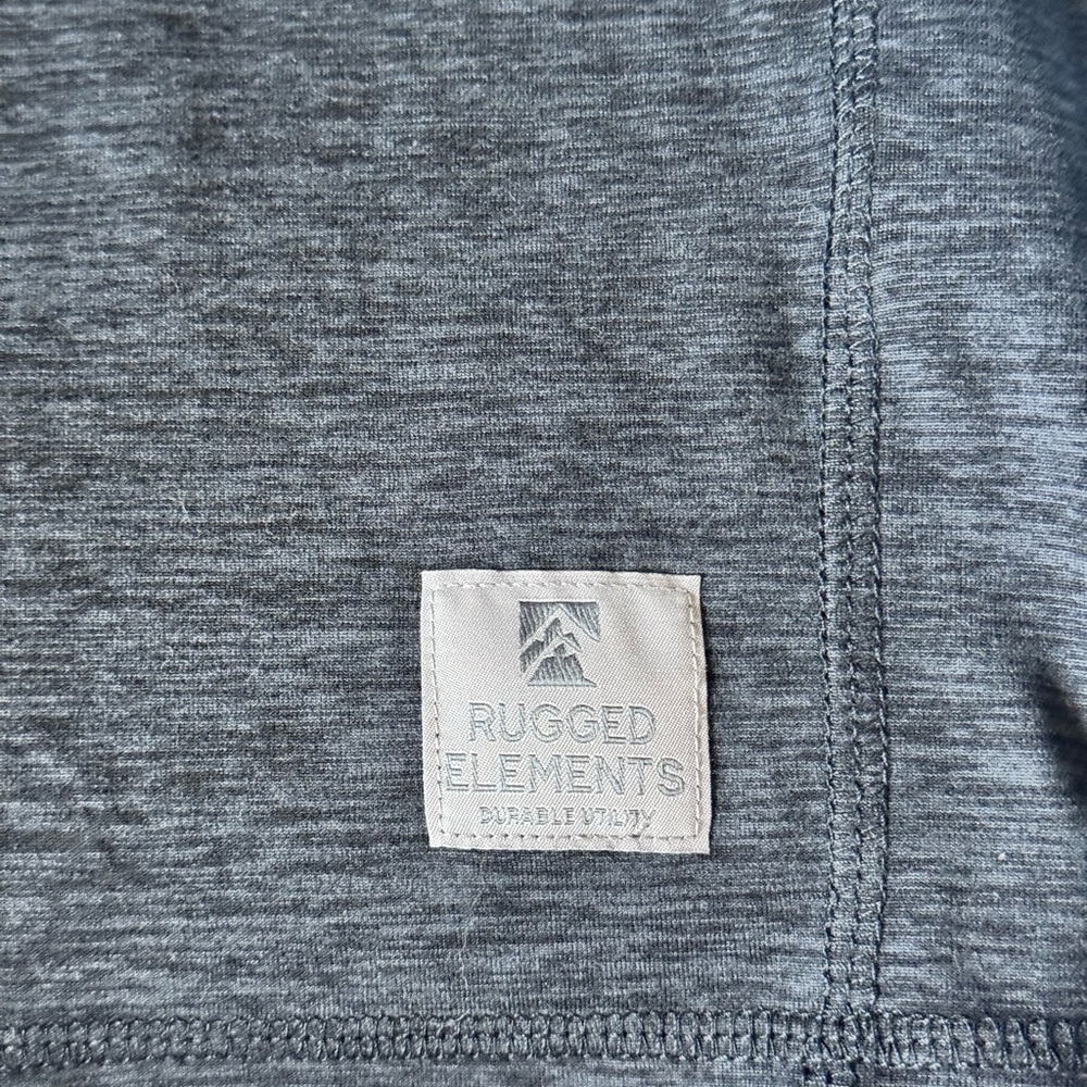 Rugged Elements Gray Long Sleeve Tee Classic Fit - image 8